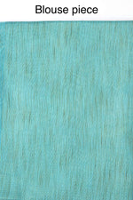 Thumbnail for Mominos Fashion Firozi Color Bhagalpuri Saree