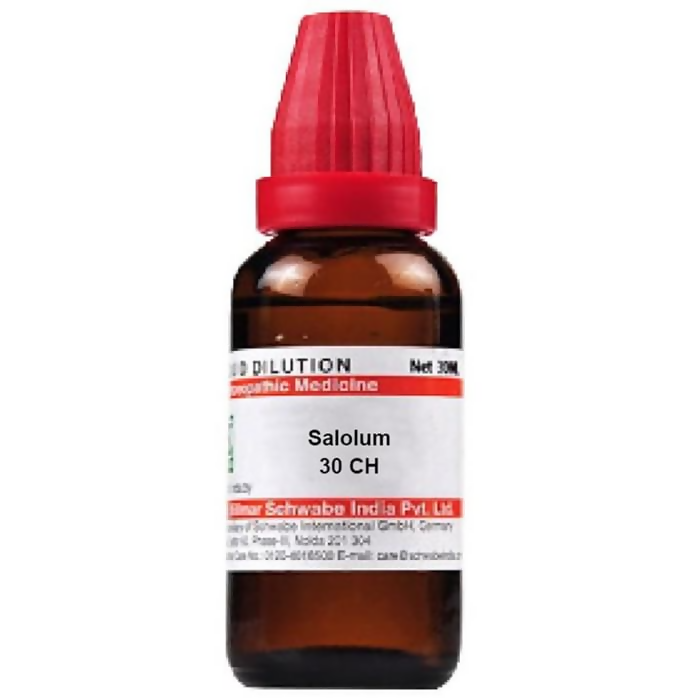 Dr. Willmar Schwabe India Salolum Dilution - Distacart