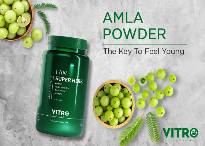 Vitro Naturals I Am Super Herb Amla Powder