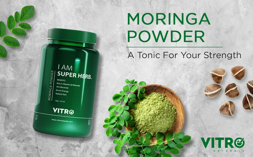 Vitro Naturals I Am Super Herb Moringa Powder