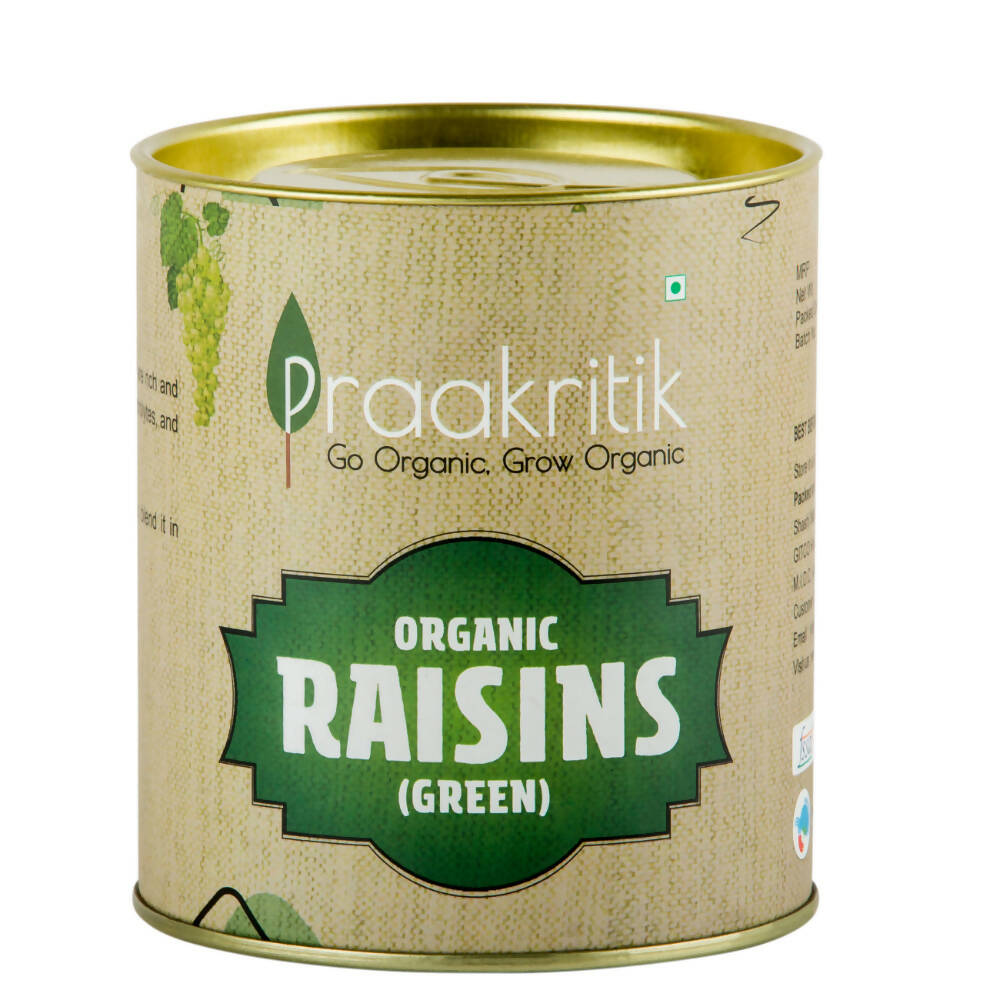 Praakritik Organic Green Raisins - Distacart