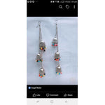 Thumbnail for Latest Kashmiri Triple Jhumki Alloy Jhumki Earrings