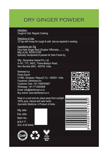Dark Forest Long Pepper Powder & Dry Ginger Powder - Distacart