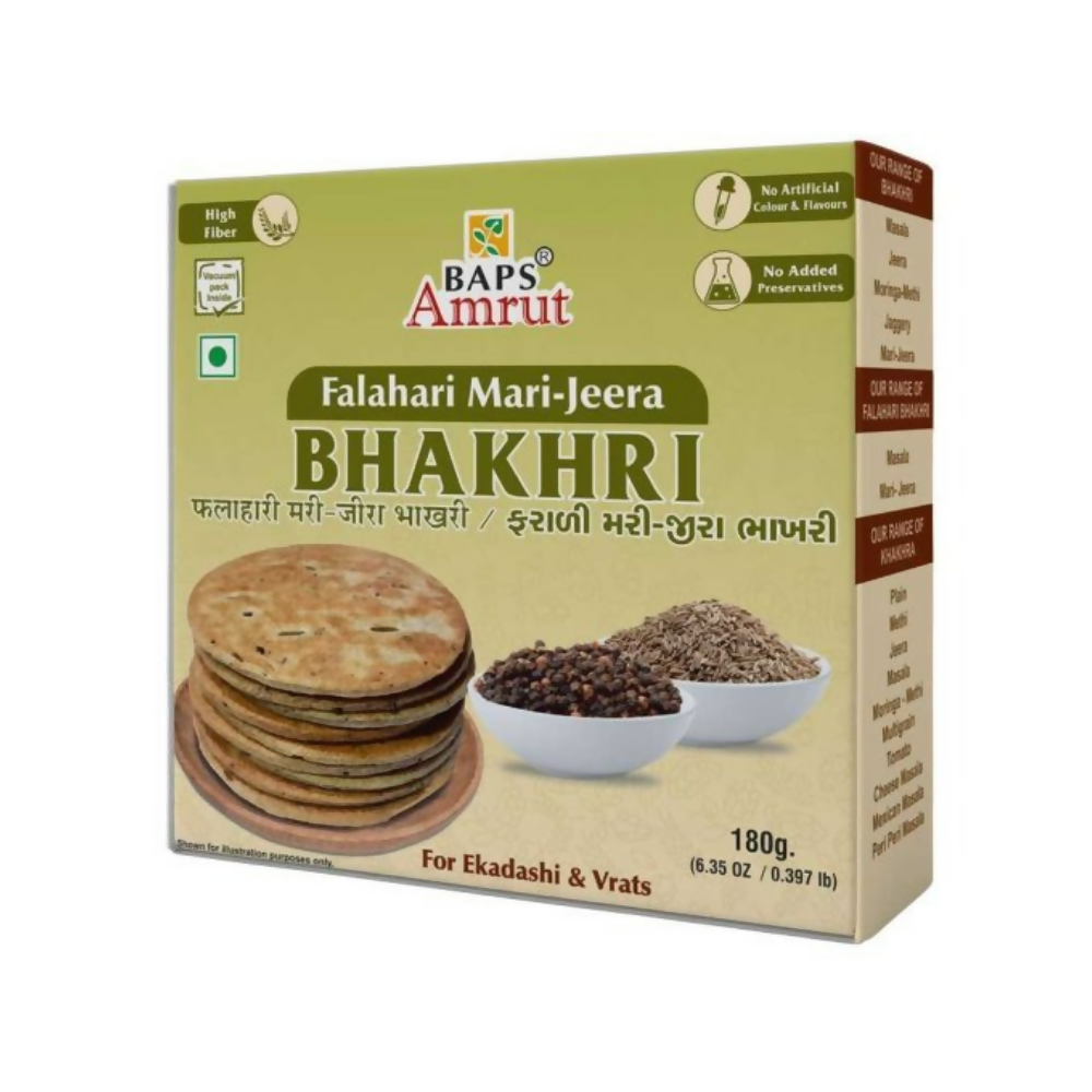 Baps Amrut Bhakhri Falahari Mari-Jeera - Distacart