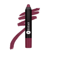Thumbnail for Sugar Matte As Hell Crayon Lipstick - Violet Crawley (Smokey Violet) - Distacart