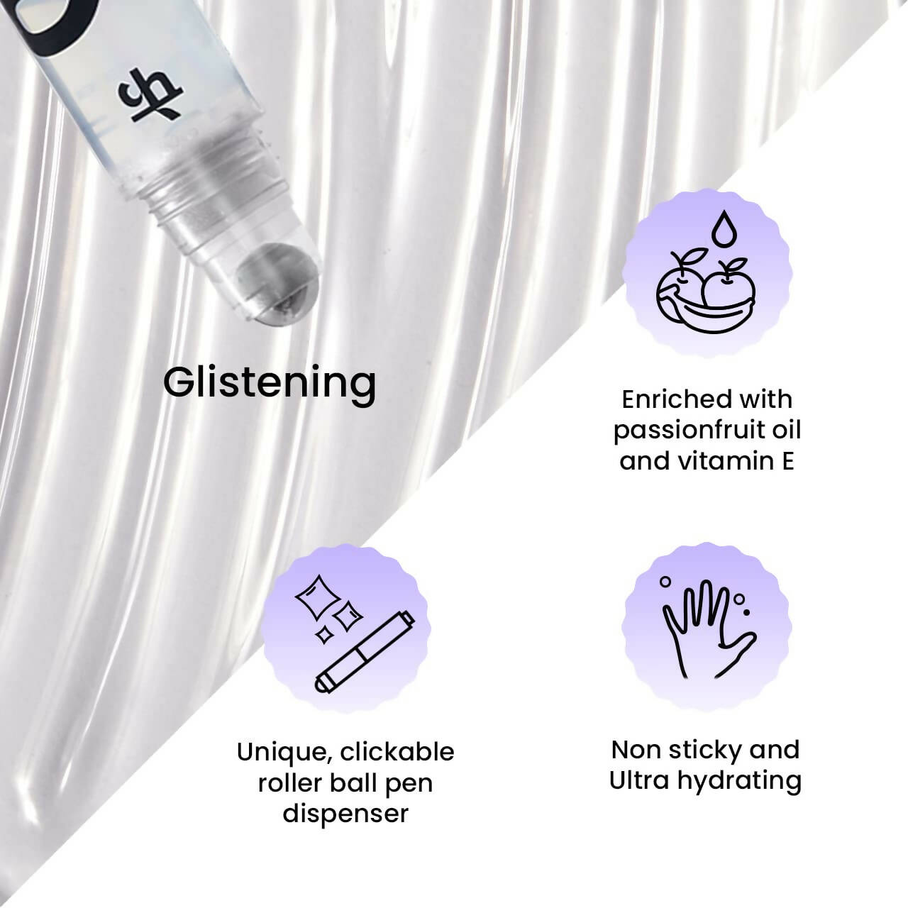 FAE Beauty Glistening Clear High Shine Lip Gloss - Distacart