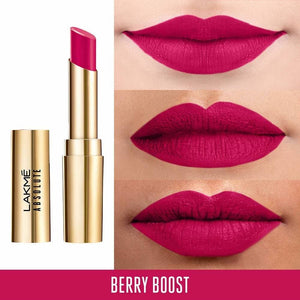 Lakme Absolute Matte Ultimate Lip Color with Argan Oil - Berry Boost