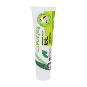 Dr.Organic Tea Tree Purifying Toothpaste - Distacart