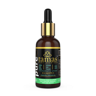 Tamas Pure Ayurveda 100% Organic Eucalyptus Essential Oil- USDA Certified Organic - Distacart