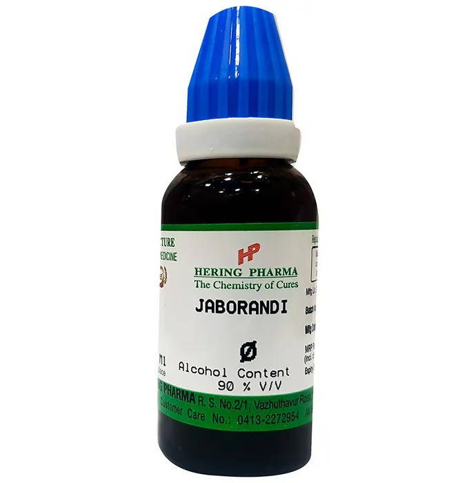 Hering Pharma Jaborandi Mother Tincture Q - Distacart