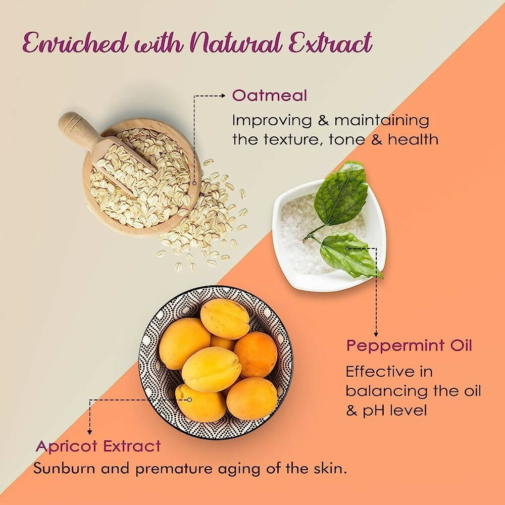 NutriGlow Skin Whitening Face Scrub - Distacart