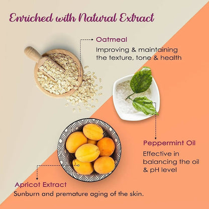 NutriGlow Skin Whitening Face Scrub - Distacart