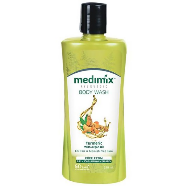 Medimix Ayurvedic Turmeric Body Wash with Argan Oil - Distacart