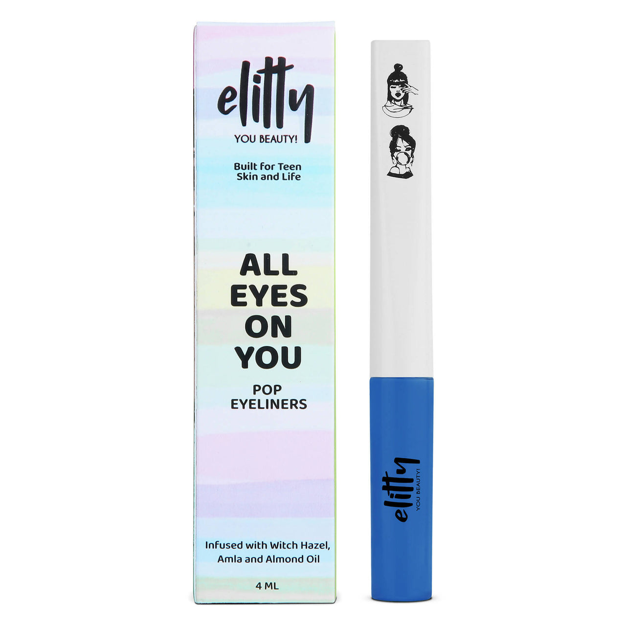 Elitty Eye Gotta Feeling - Pop Eyeliner Matte-Main Character- Dark Blue - Distacart