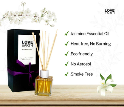 Love Earth Reed Diffuser- Jasmine - Distacart