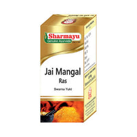 Thumbnail for Sharmayu Ayurveda Jai Mangal Ras (Swarna Yukt) Tablets