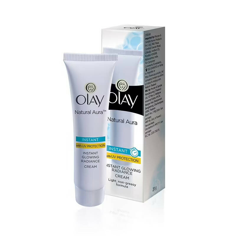 Olay Natural Aura Instant Glowing Radiance Cream - Distacart