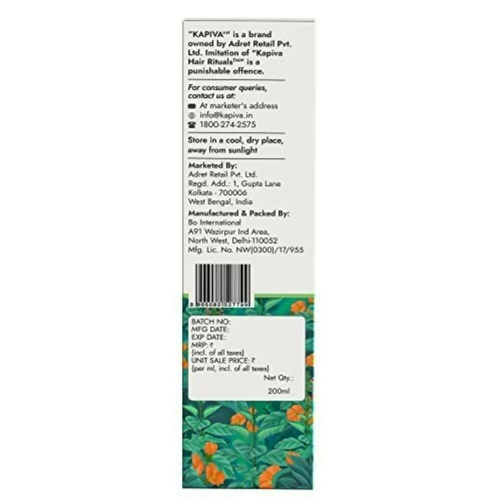 Kapiva Ayurveda Hair Rituals Tulsi Anti Hairfall Oil - Distacart