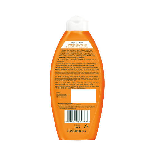 Garnier Body Cocoon Intense Moisturizing Lotion - Distacart