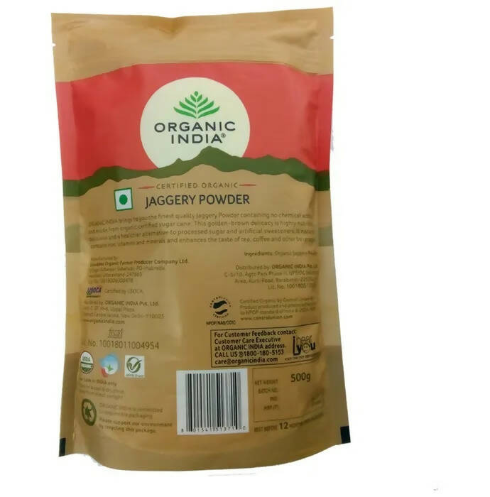 Organic India Brown Jaggery - Distacart