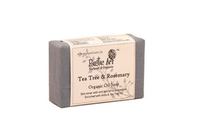 Rustic Art Tea Tree and Rosemary Organic Oil Soap