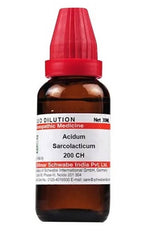 Thumbnail for Dr. Willmar Schwabe India Acidum Sarcolacticum Dilution