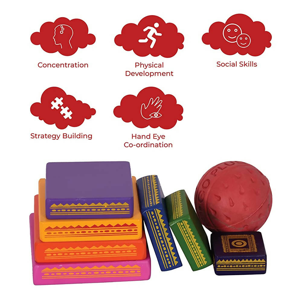 Desi Toys Seven Stone, Lagori game - Distacart