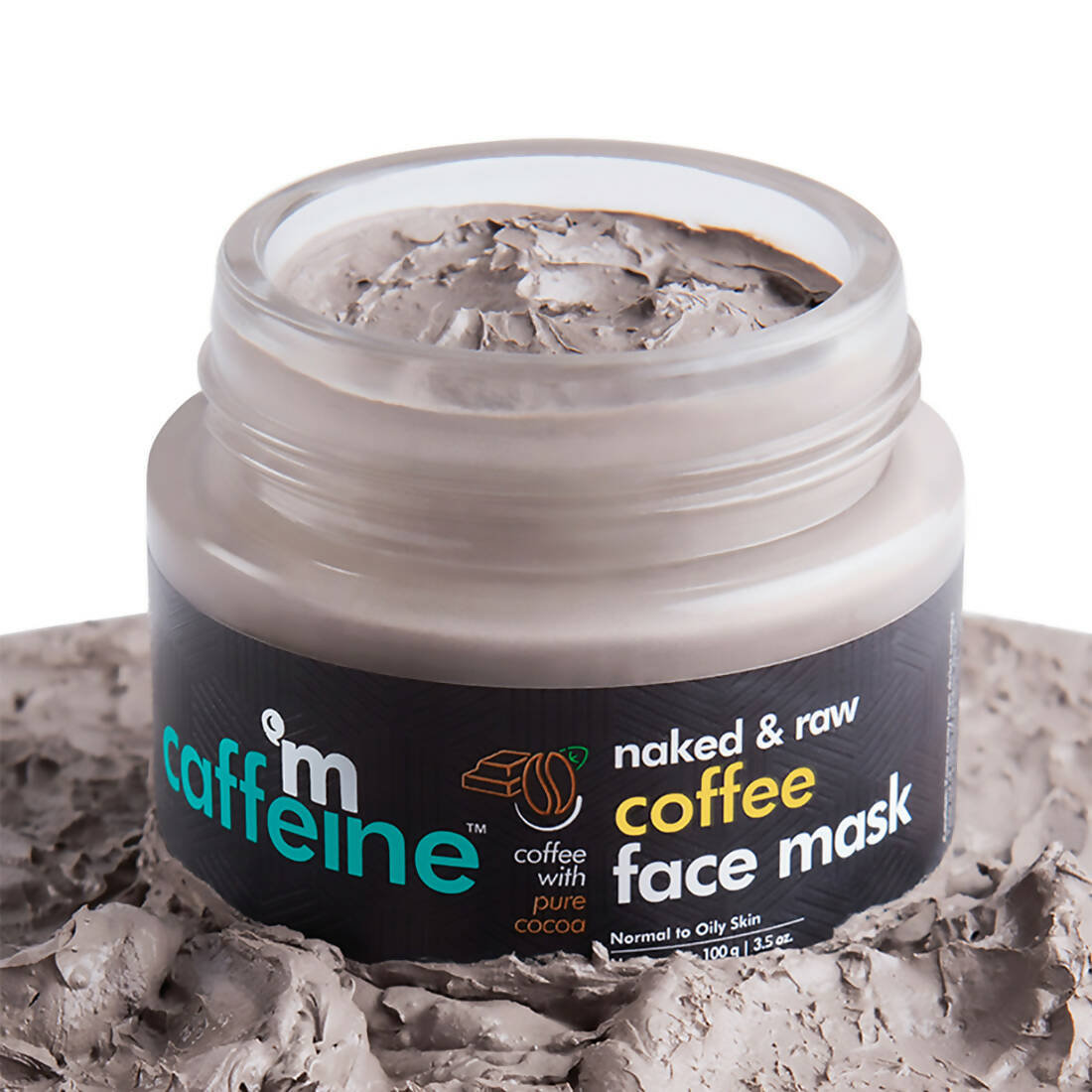 mCaffeine Raw Coffee Face Mask - Distacart