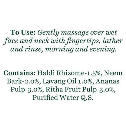 Biotique Advanced Ayurveda Bio Pineapple Oil Control Foaming Face Cleanser - Distacart