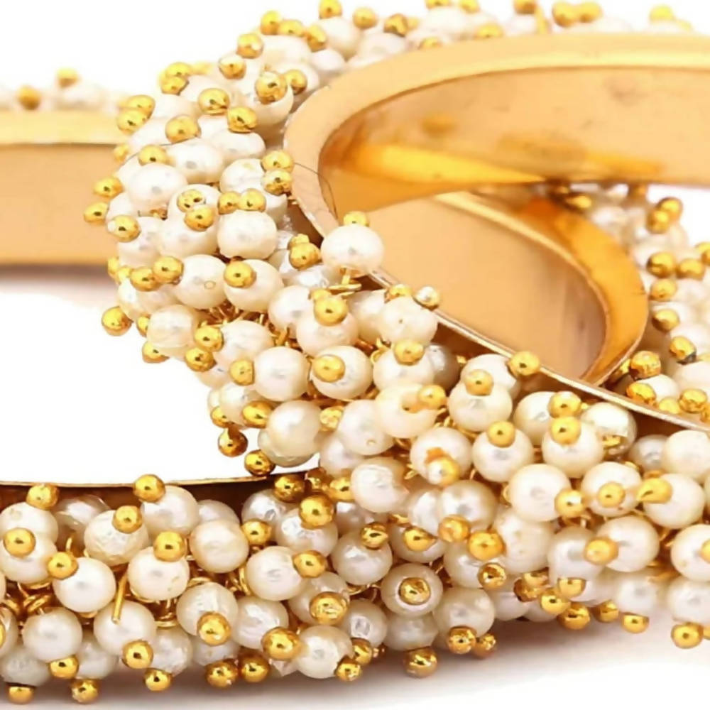 Pearl bangles online shopping discount