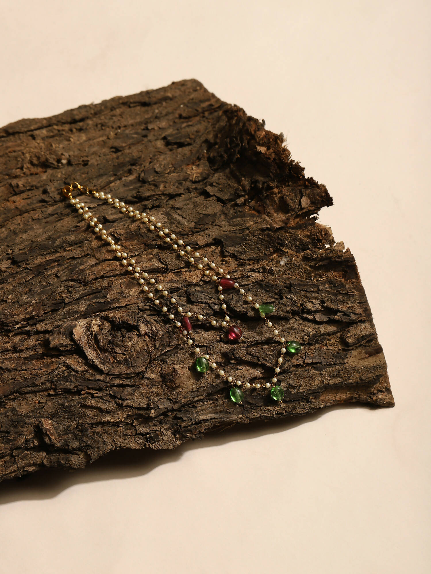 Women's Gold-Plated Necklace - Ruby Raang - Distacart