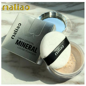 Maliao Professional Matte Look Light Crystal Mineral Loose Powder - Distacart