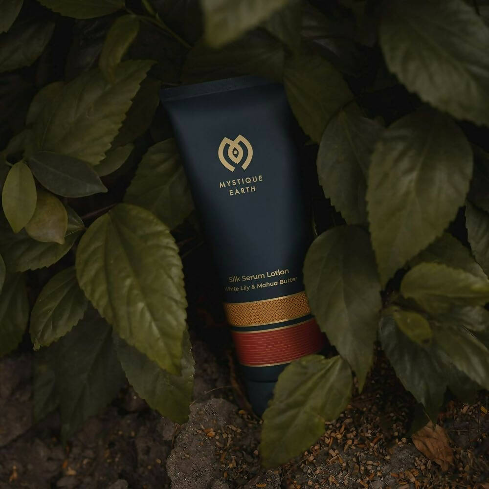 Mystique Earth Silk Serum Body Lotion - Distacart