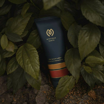 Mystique Earth Silk Serum Body Lotion - Distacart