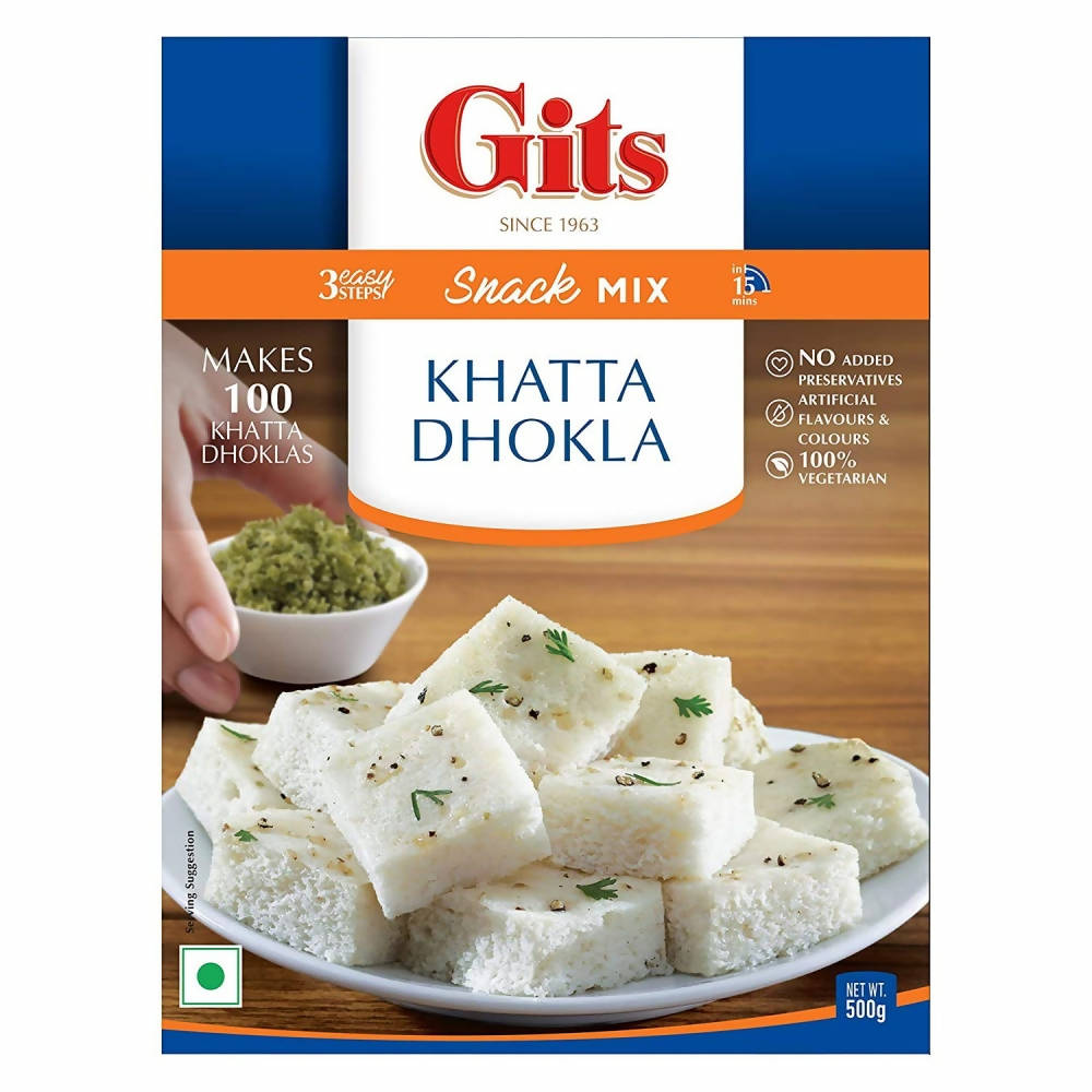 Gits Khatta Dhokla Snack Mix - Distacart