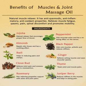 Ancient Living Muscle & Joint Massage Oil benefits