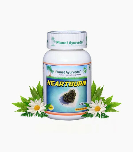 Planet Ayurveda Heartburn Capsules - Distacart