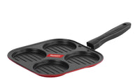 Thumbnail for Sumeet Aluminium Non Stick 2.6mm Thick Mini Multi Snack Maker Pan