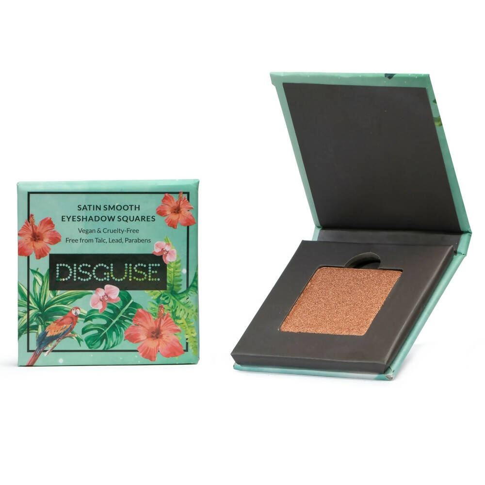 Disguise Satin Smooth Eyeshadow Squares - Metallic Bronze Sun-Kiss 204 - Distacart