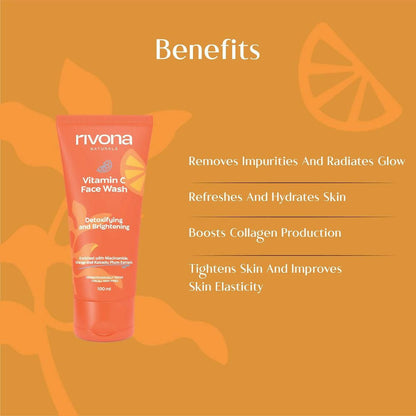 Rivona Naturals Vitamin C Facewash - Distacart