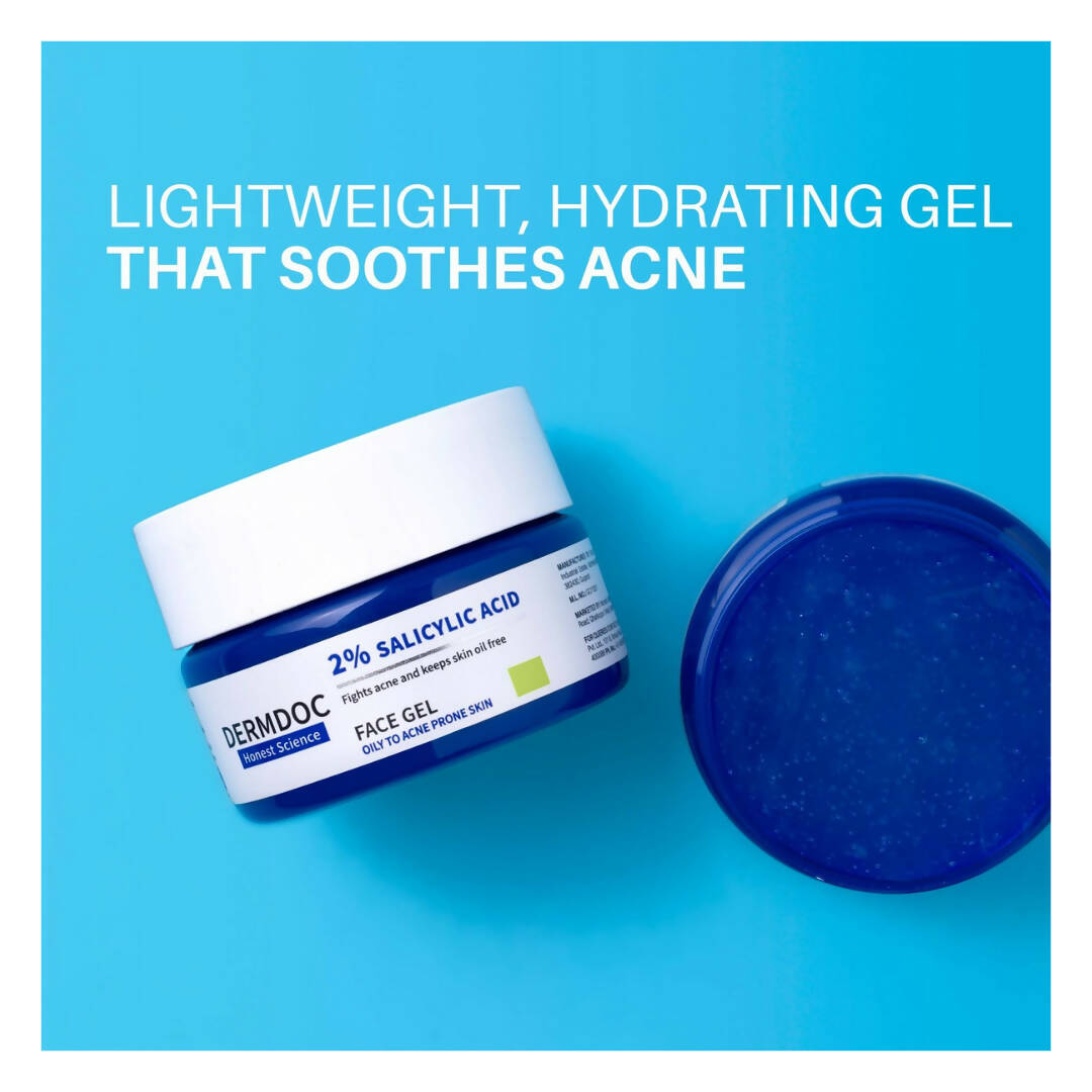 Dermdoc 2% Salicylic Acid Face Gel - Distacart