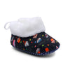 Tiny Bugs Unisex Printed Winter Booties - Black - Distacart