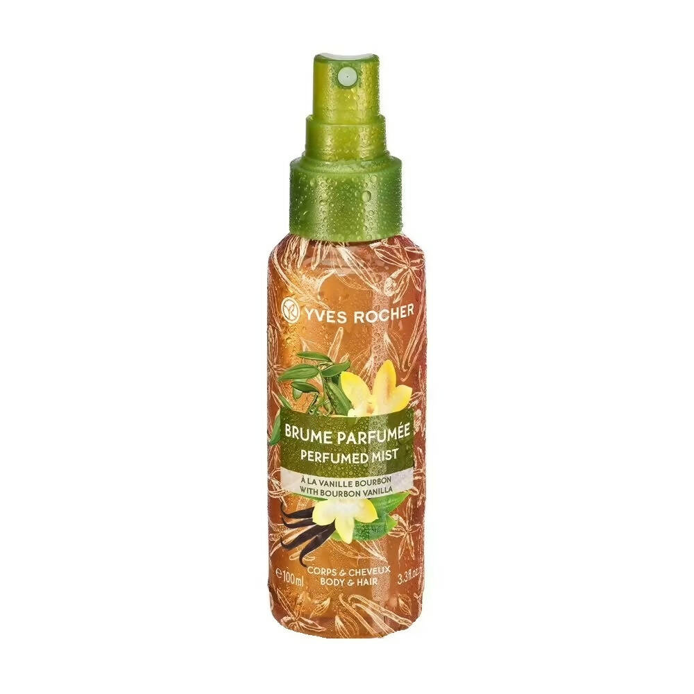 Yves Rocher Sensual Perfumed Body & Hair Mist - Bourbon Vanilla - Distacart