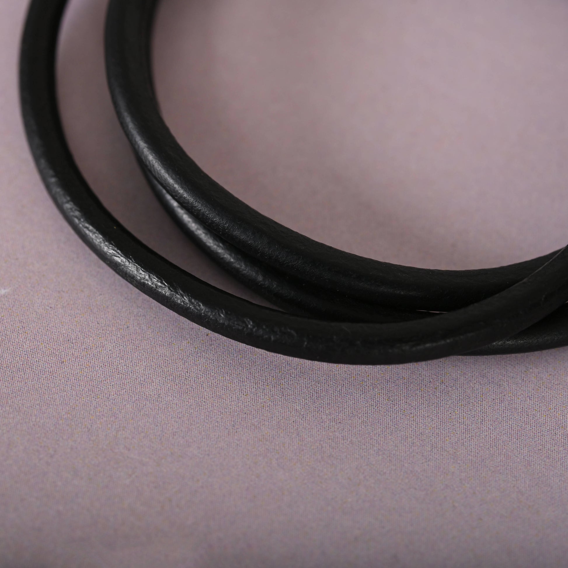 NVR Men Black Wraparound Bracelet - Distacart