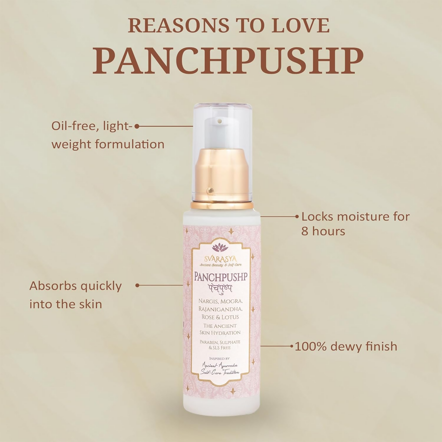 Svarasya Panchpushp Moisturizer Lotion - Distacart