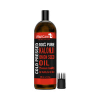 Thumbnail for Wishcare Premium Cold Pressed Kalonji - Onion Black Seed Hair Oil - Distacart