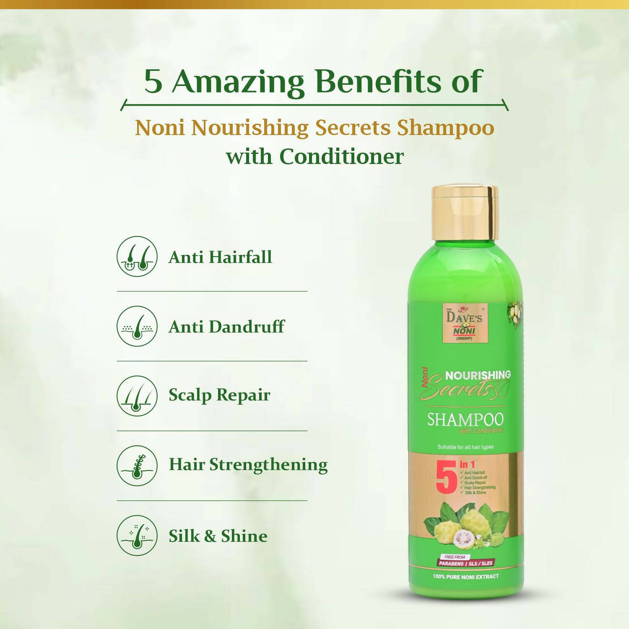 The Dave's Noni Nourishing Secrets Shampoo with Conditioner - Distacart