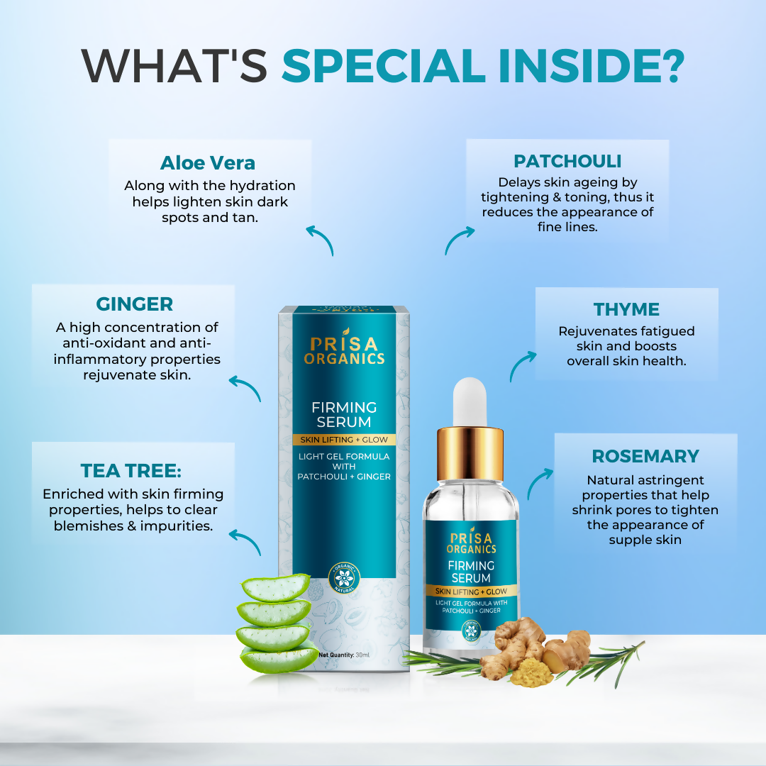 Prisa Organics Firming Serum - Distacart