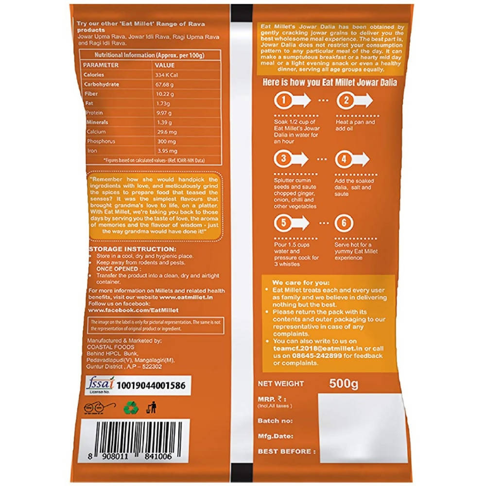 Eat Millet Jowar Dalia - Distacart