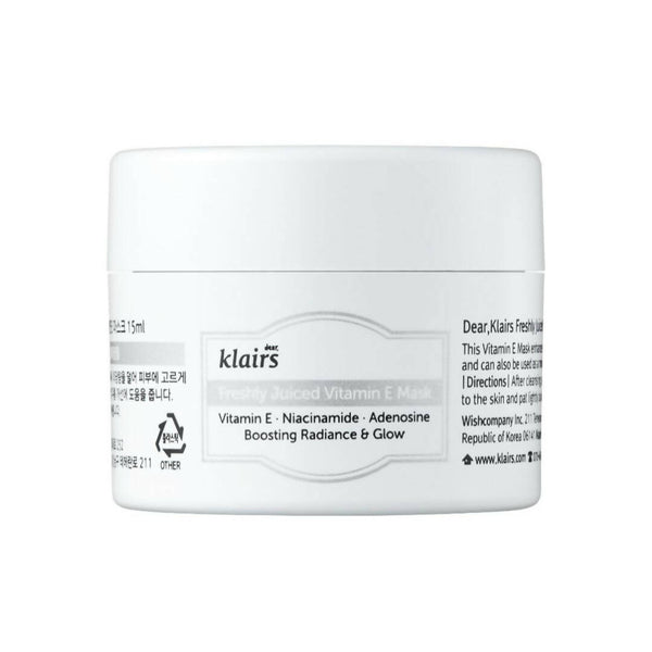 Dear Klairs Freshly Juiced Vitamin E Mask - Distacart